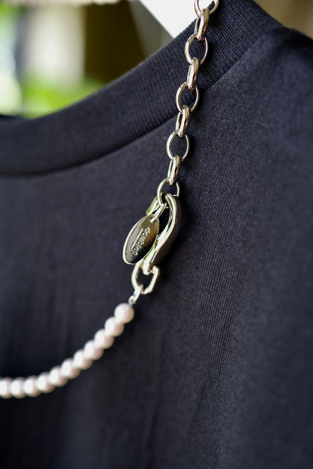 doublet ダブレット26AW AIR CARBON CHOKER NECKLACE (26AW79AC52)SILVER☆8月6日(木)発売！