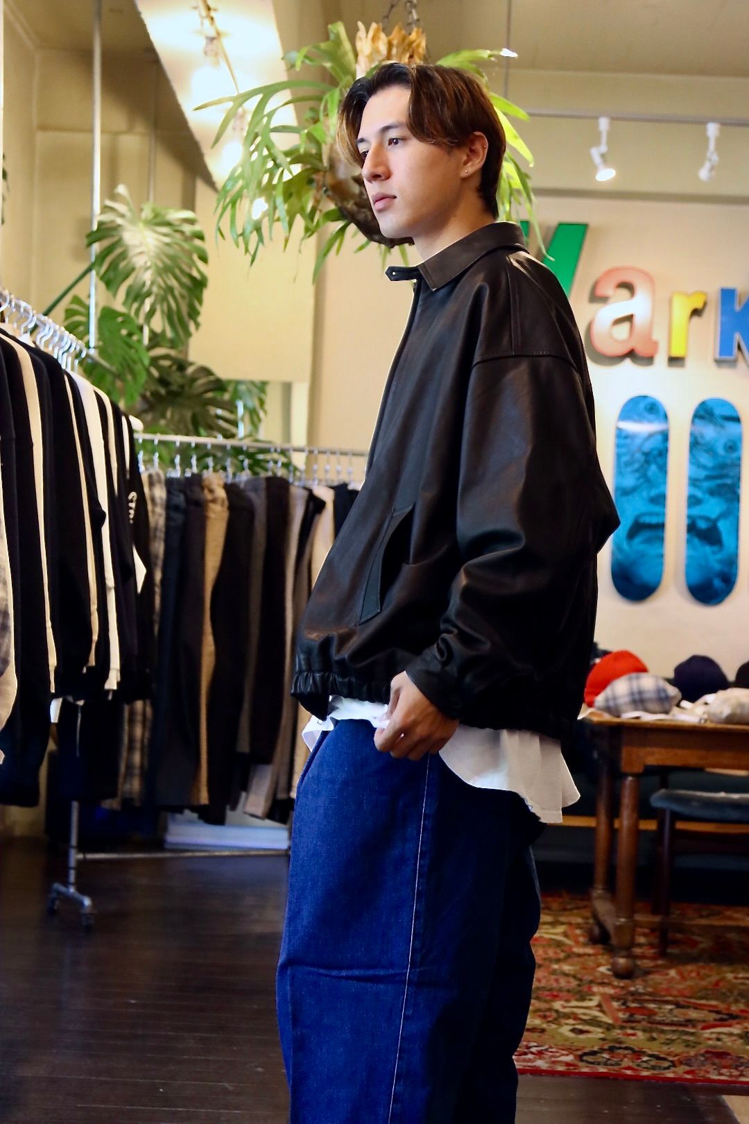 S.F.C 23FW LEATHER BIG JACKETスタイル | 3823 | mark