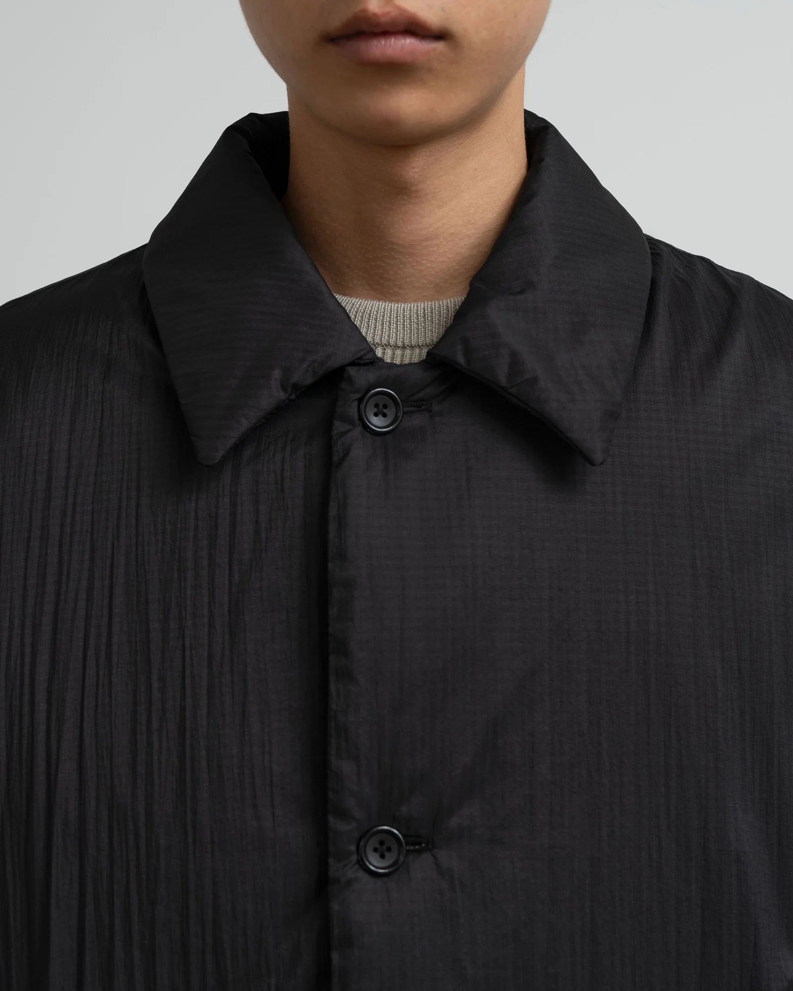 グラフペーパー PERTEX® QUANTUM AIR Bal Collar Down Coat(GM263-10280)BROWN☆9月26日(土)発売！