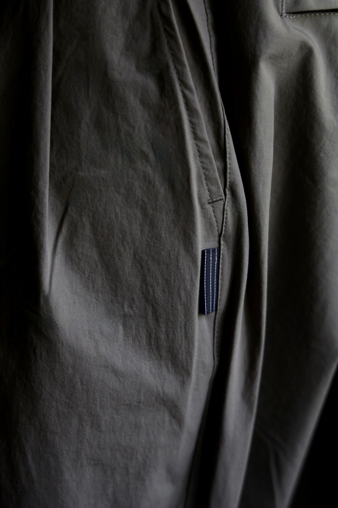 S.F.C 24FW エスエフシーSFC WIDE TWO TUCK PANTS(SFCFW24P06)Greige