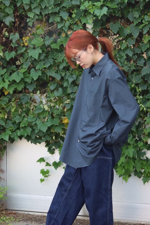 YOKE 22AW OVERSIZED BIG POCKET SHIRT style.2022.10.3