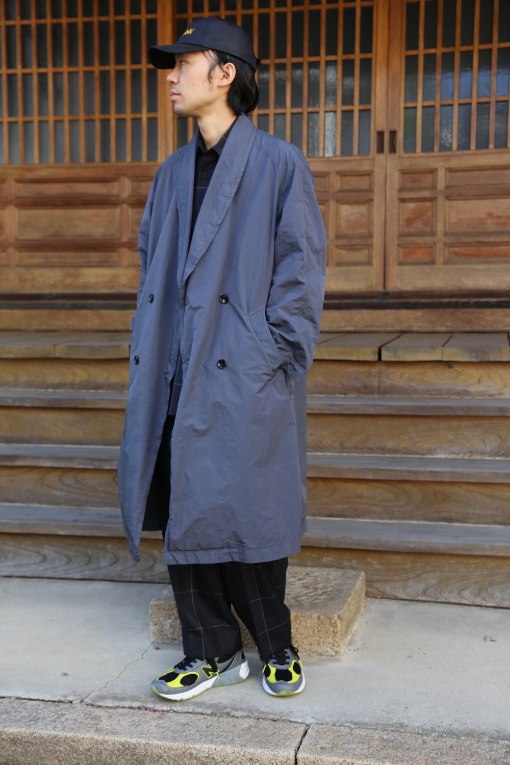 でおすすめアイテム。 garment dyed shop coat 【グラフペーパー21aw