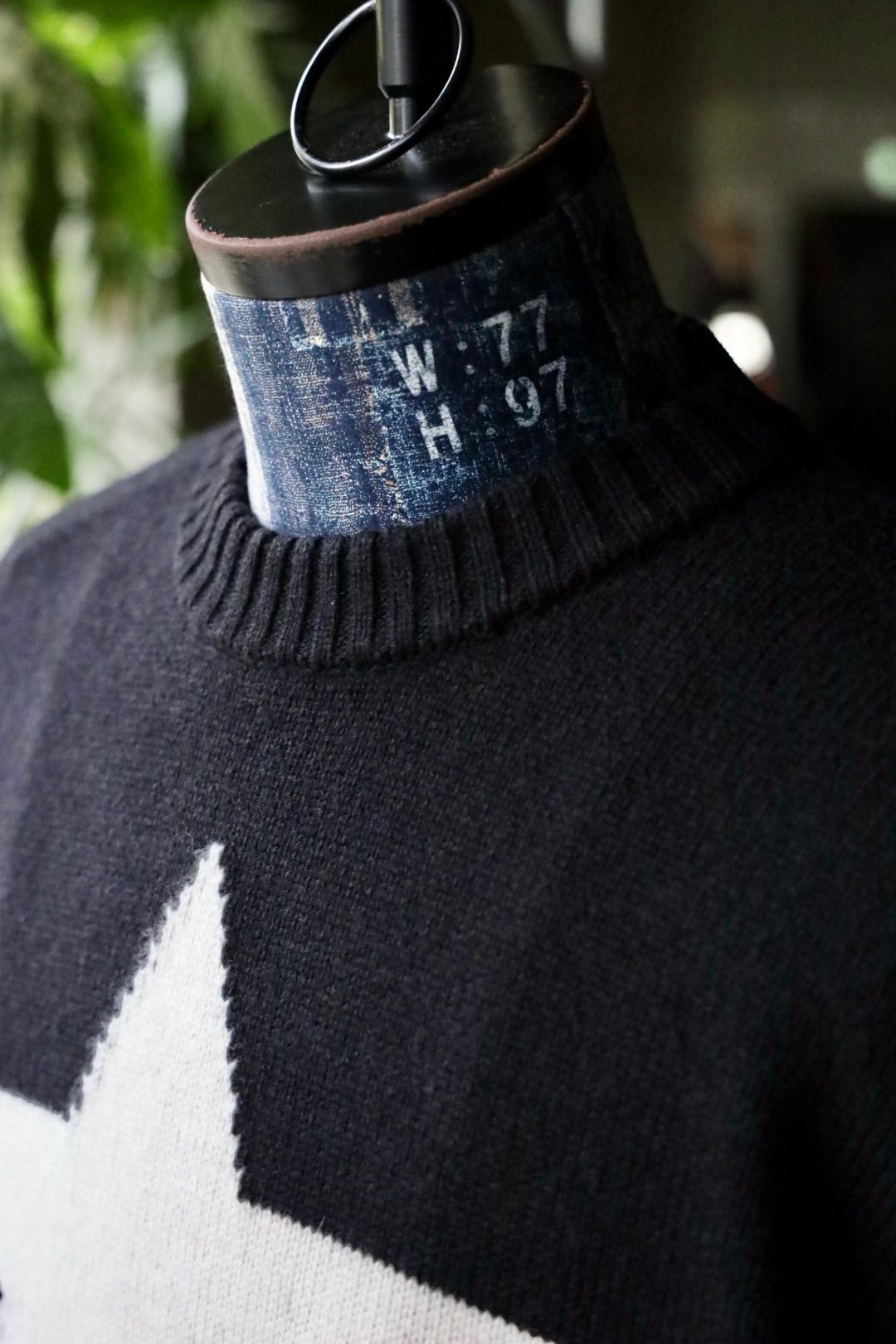 イズネス 25AW DORONP VENTILATION KNIT (25AW_23_1007AWKNIT01)BLACK☆新作発売！