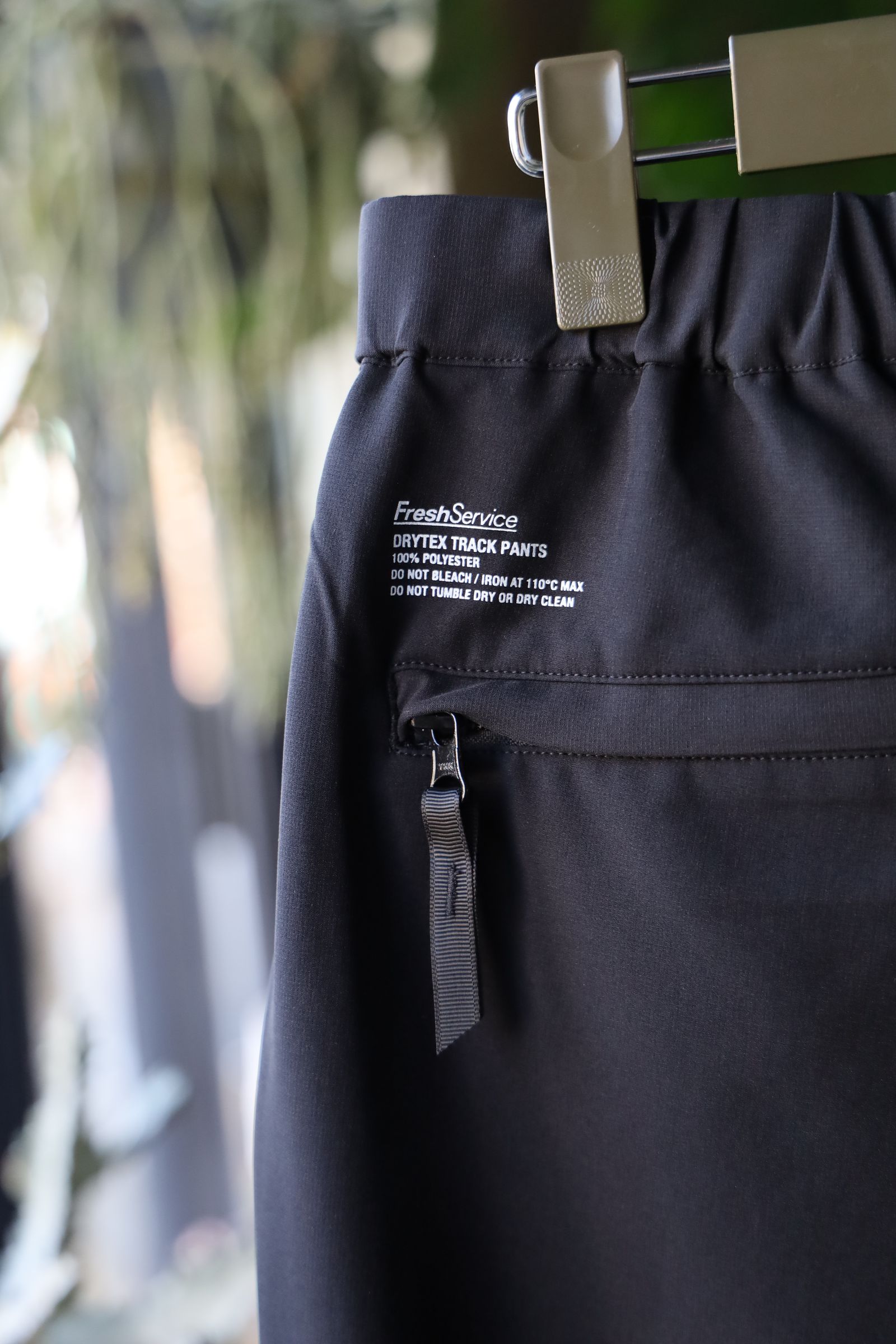 フレッシュサービス DRYTEX TRACK PANTS(FSC251-40091)BLACK