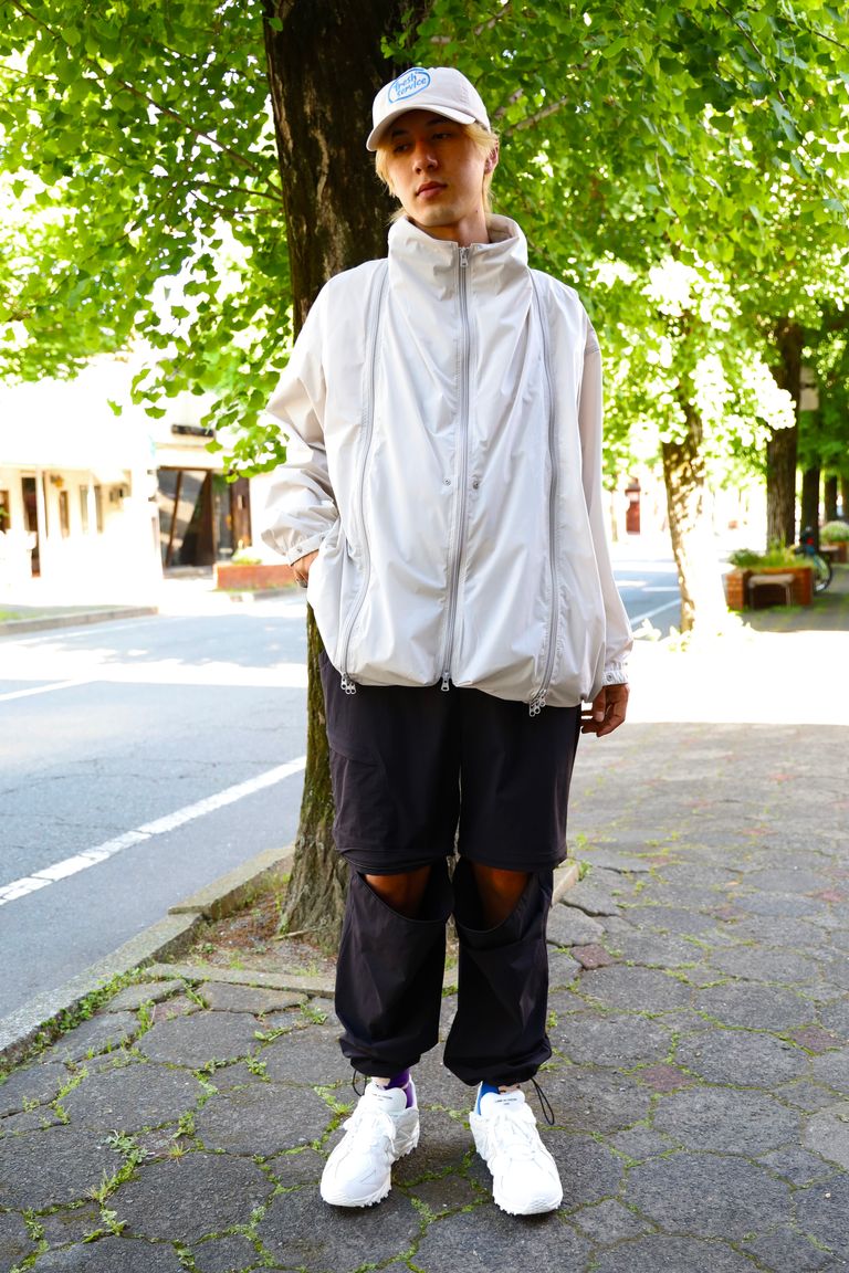 モデル186cm/着用サイズL