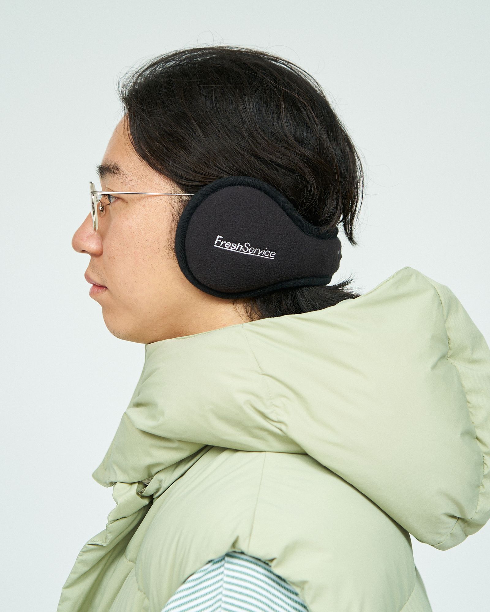 フレッシュサービス SYNTHETIC FLEECE EARMUFFS(FSP243-90204)NAVY