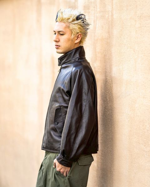A.PRESSE Leather Driving Jacket 新作発売！
