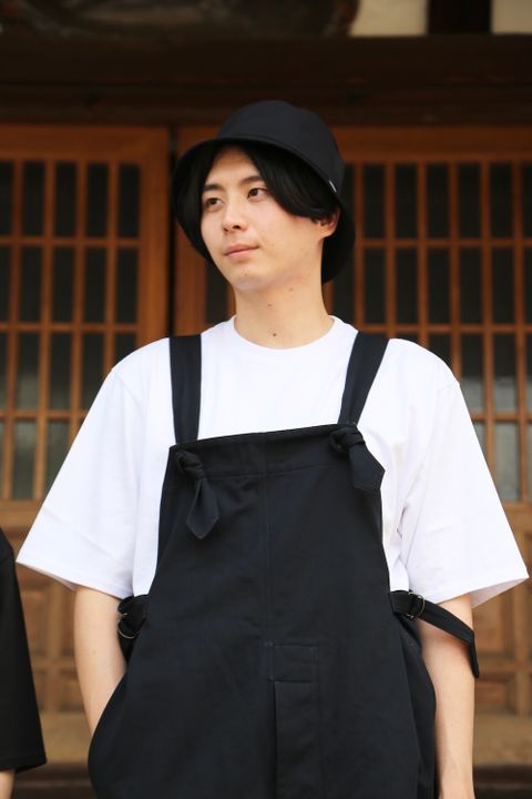 blurhms ROOTSTOCK Chino Salvage Overalls style. 2021.08.05.