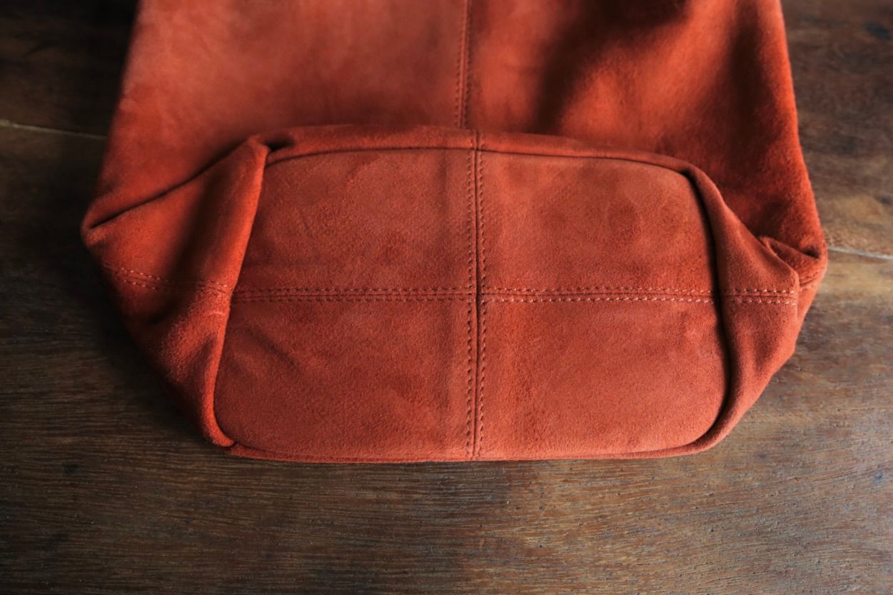 Morphee / モルフェトートバッグ 2WAY SMALL TOTE(SHORT) SUEDE[TERACCOTTA]☆新作発売！