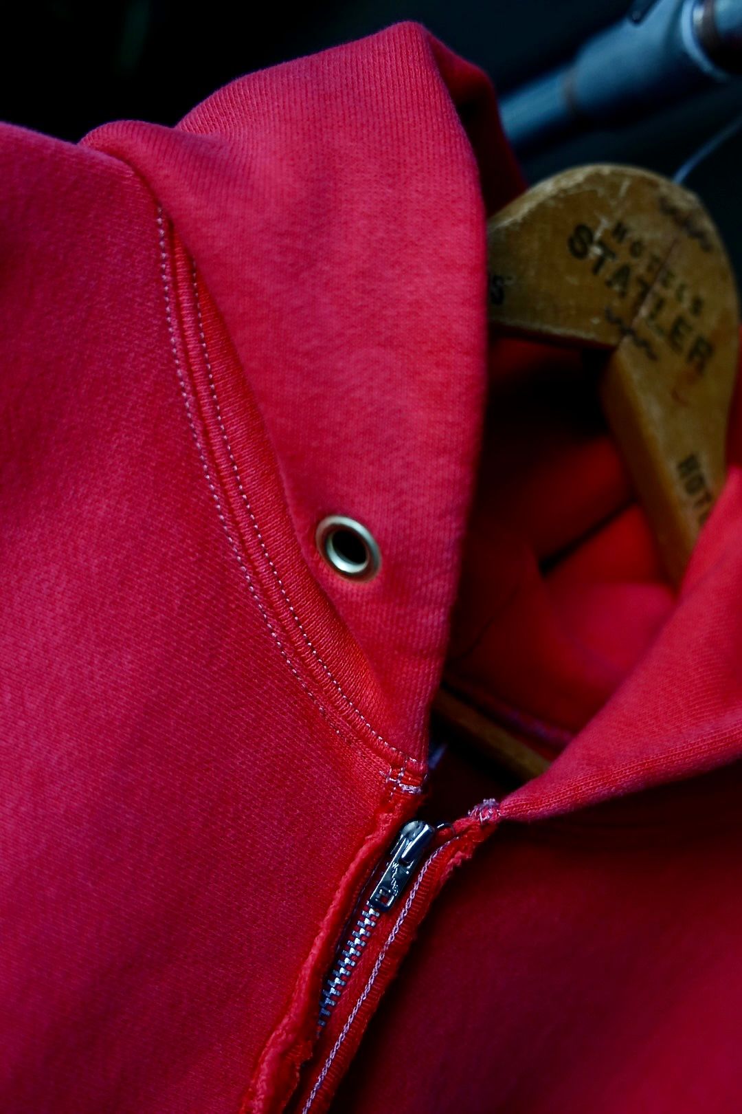アプレッセ Vintage Half Zip Sweat  Hoodie (24AAP-05-07K)RED☆8月24日(土)発売！