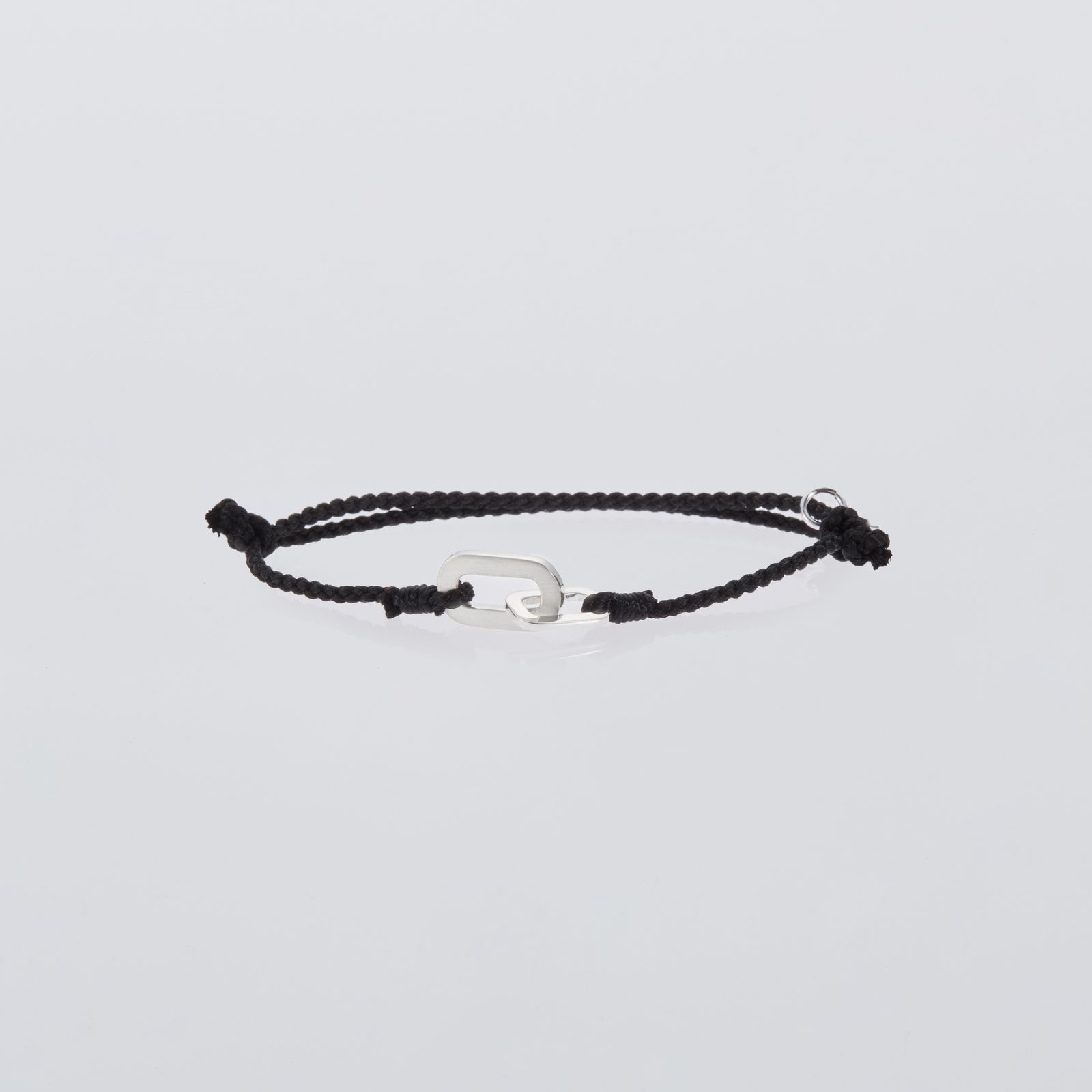 XOLO JEWELRY ショロジュエリー / Connect with Hair Line Link Silk Code Bracelet (XOCB006)BLACK☆11月15日(土)発売！
