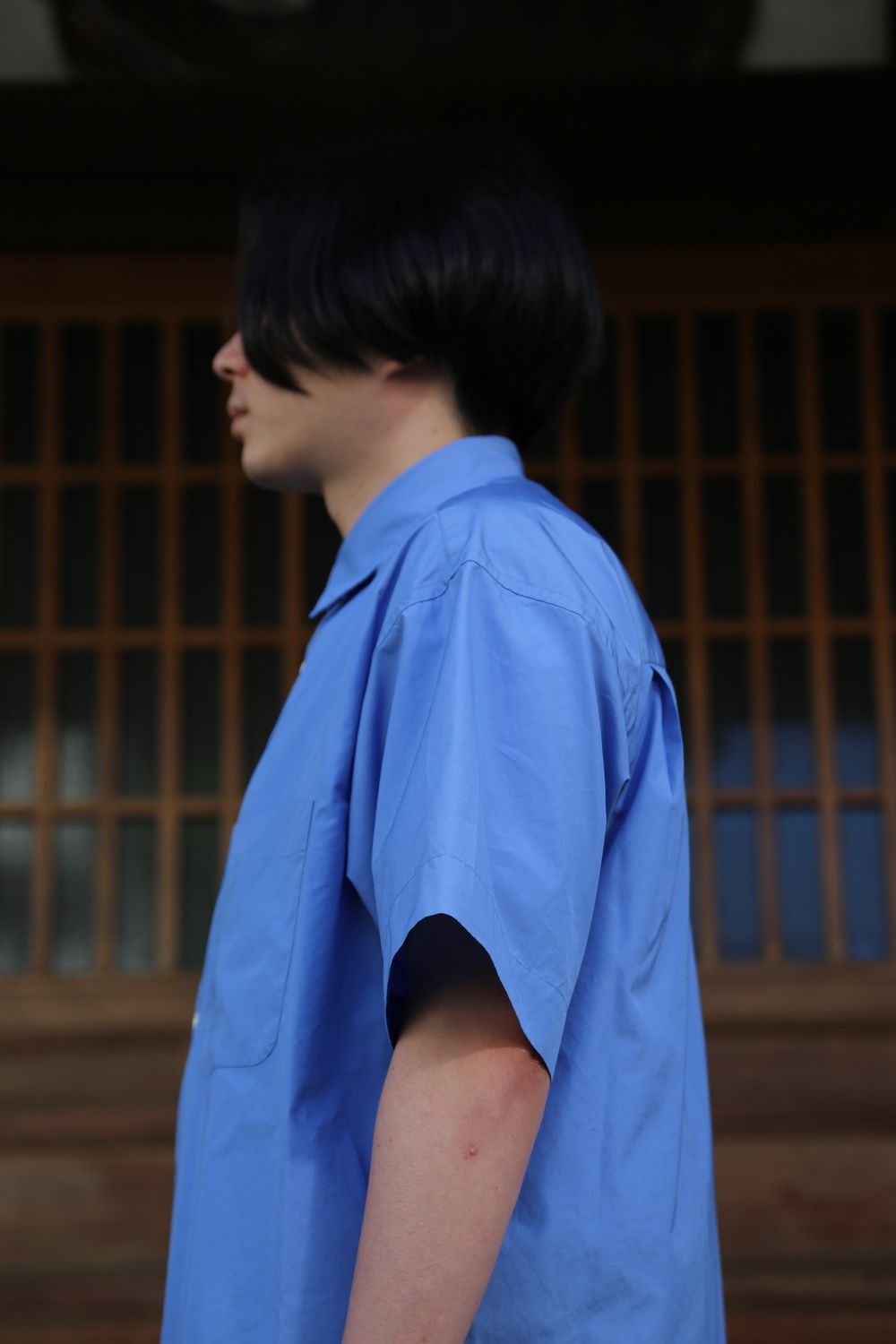 Gpaphpaper Broad Oversized S/S Regular Collar Shirt(GM212-50625B) style.2021.5.22.