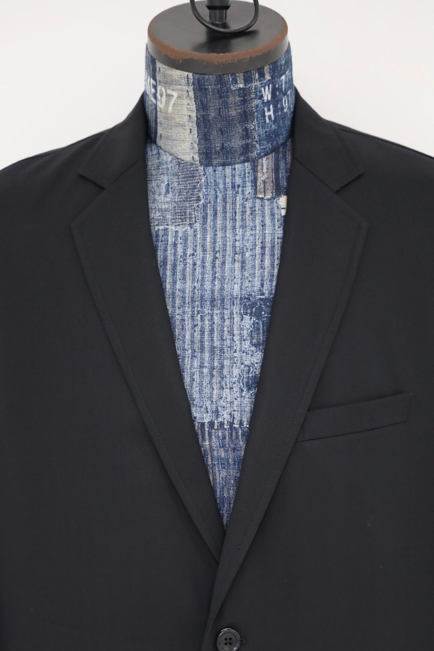 グラフペーパー 26AW Wooly Cotton Twill Single Jacket(GM263-20046B)BLACK☆8月1日(土)発売！