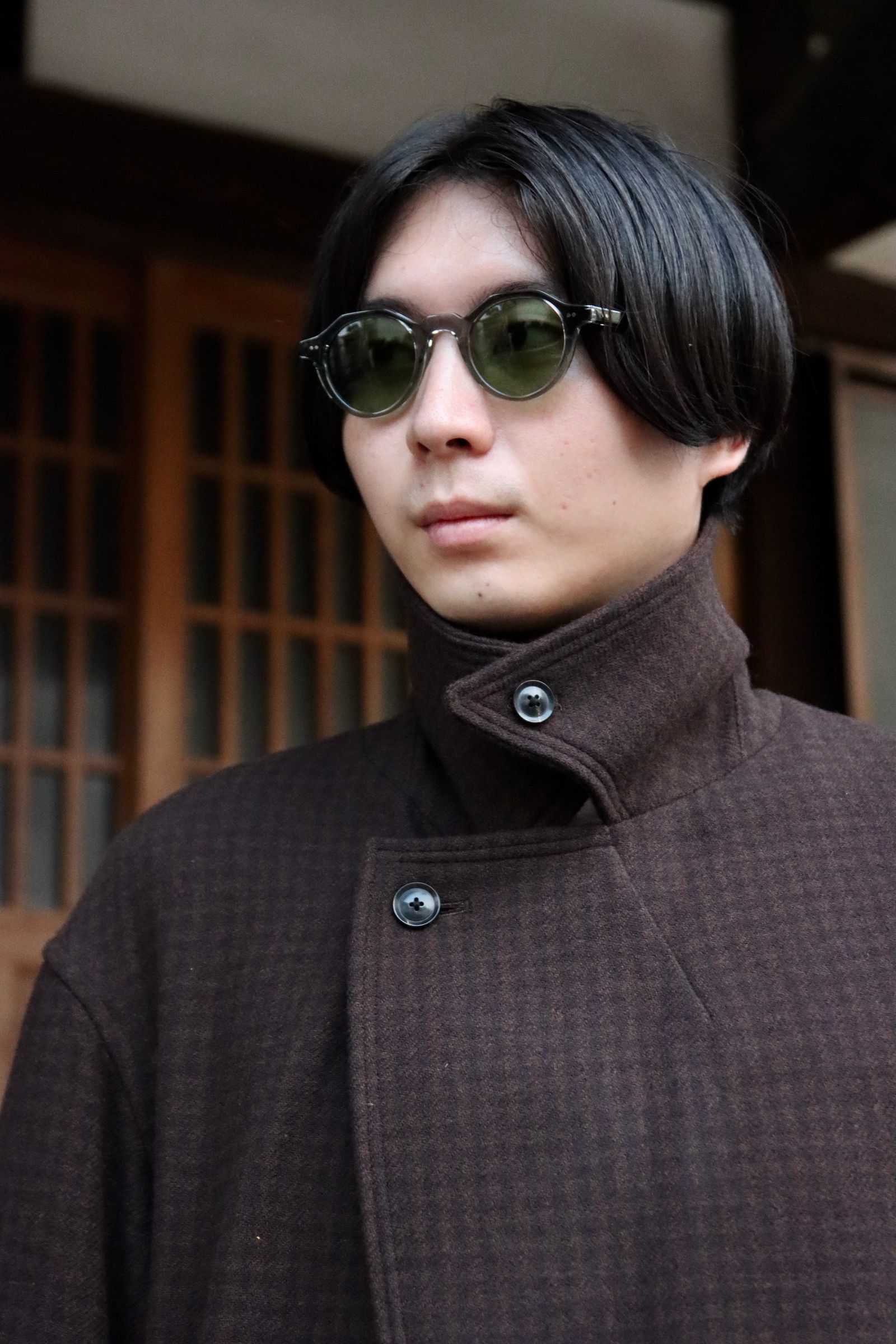 YOKE DOUBLE BREAST OVERCOAT