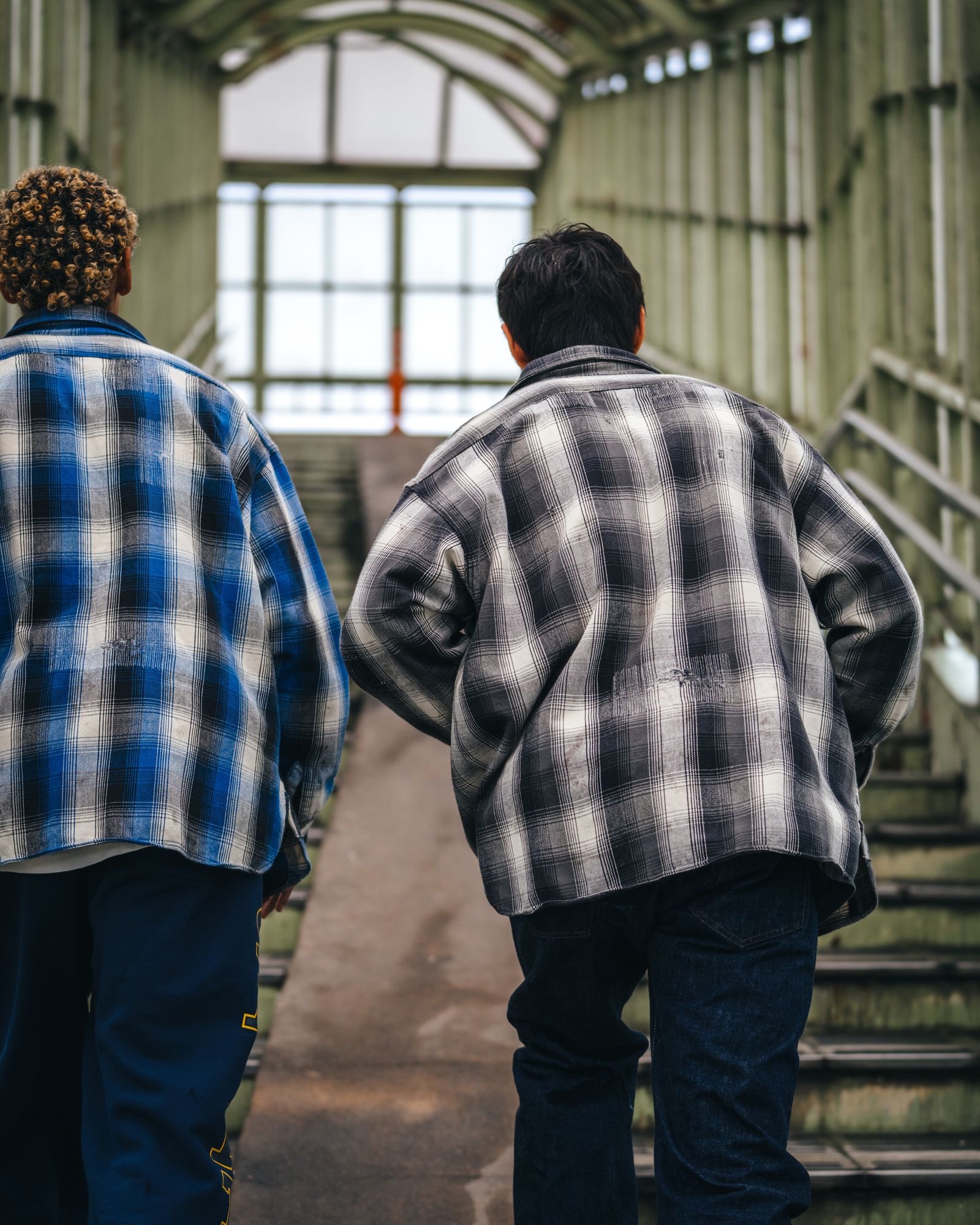 セントマイケル Tシャツ BB_FLANNEL CHECK SHIRT(SM-HR1-0000-C52)BLACK★9月27日(土)発売！