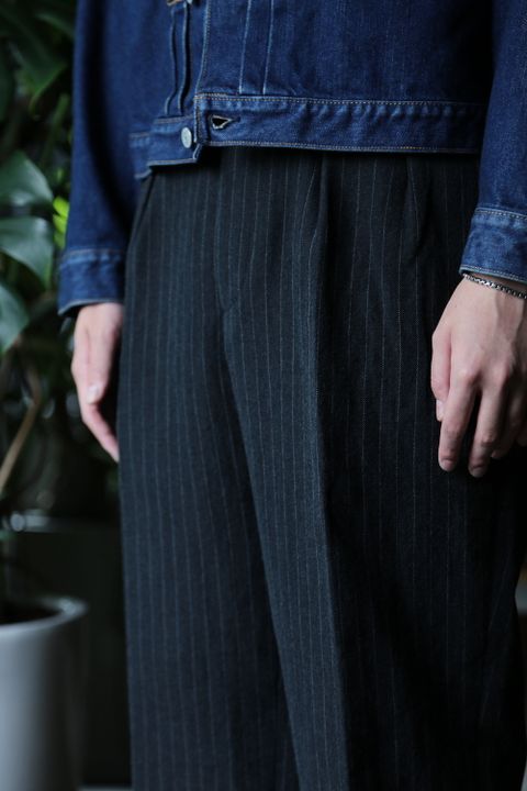 CIOTA 本藍スビンコットン13.5ozデニムGジャン(JKLM-101M-NIDBL-D) style.2021.8.22