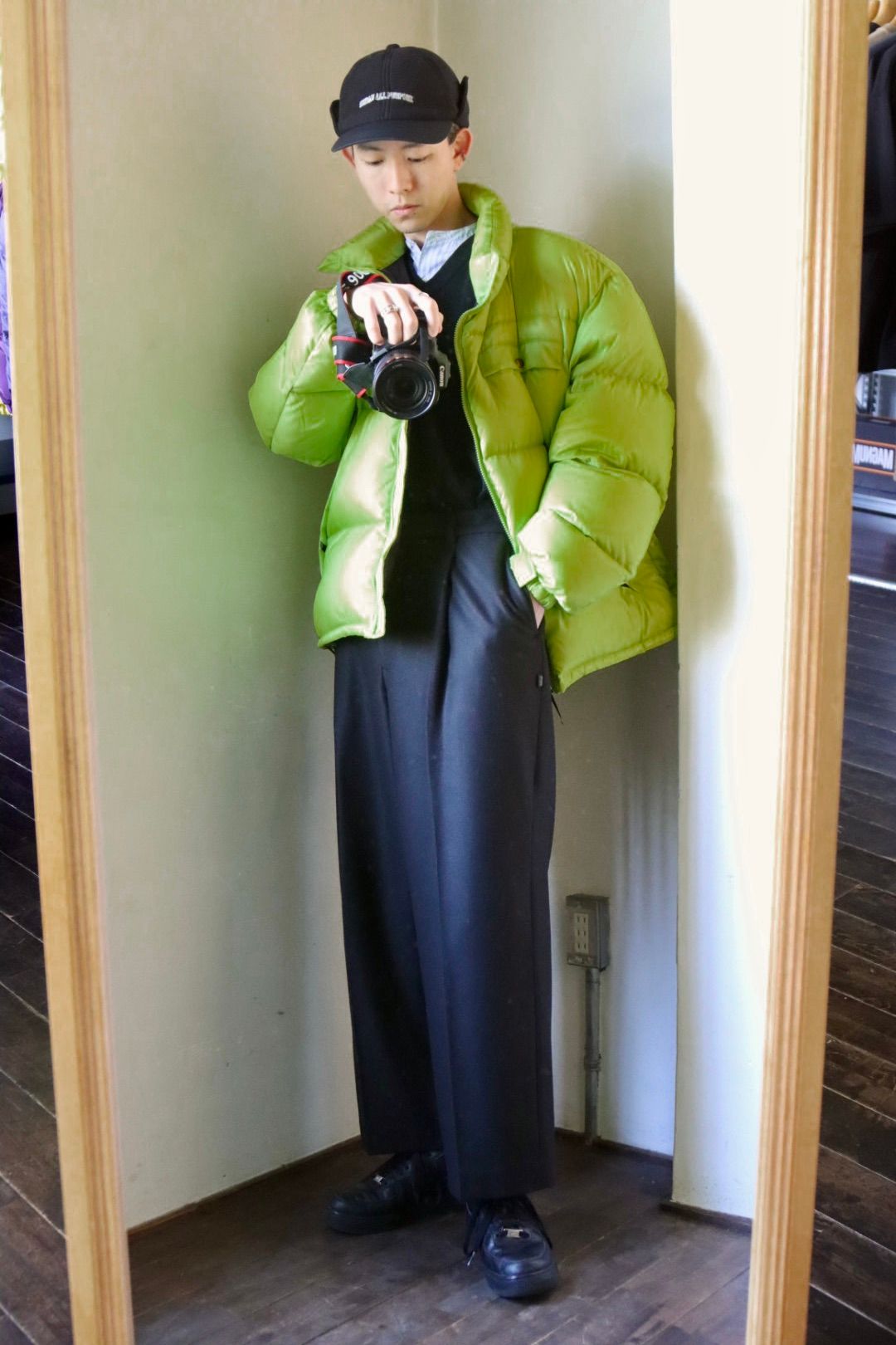 SEDAN ALL-PURPOSE セダンオールパーパス FW23 Micro Ripstop Down Jacketスタイル