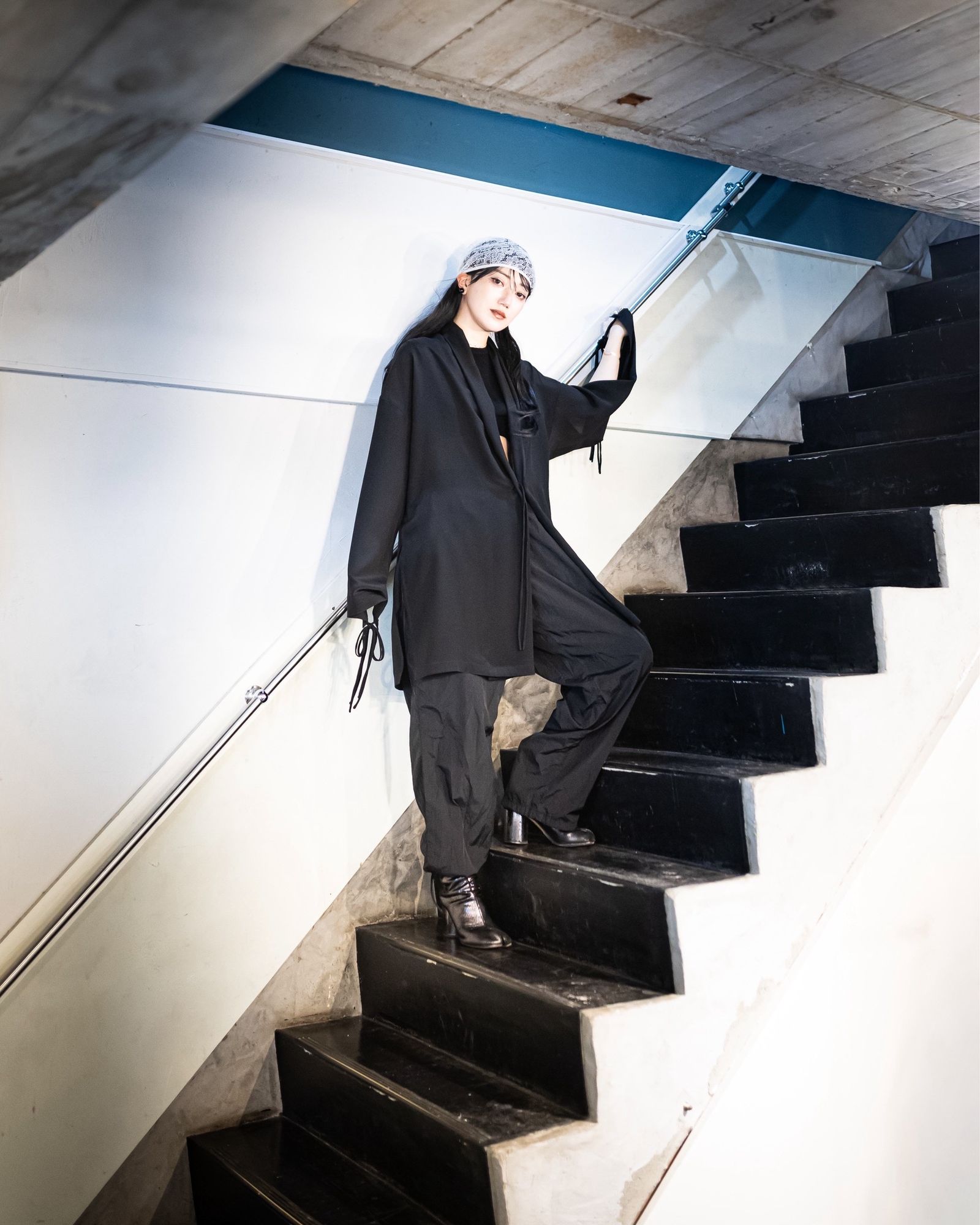 Yohji Yamamoto POUR HOMME 26SS 釈迦釦付きストールジャケット style 2026.05.05