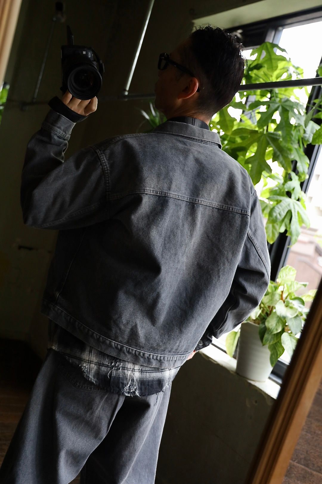 アプレッセ 2025 STYLE2  デニムジャケット Vintage Gray Denim Jacket(25AAP-01-41)GRAY☆7月26日(土)発売！