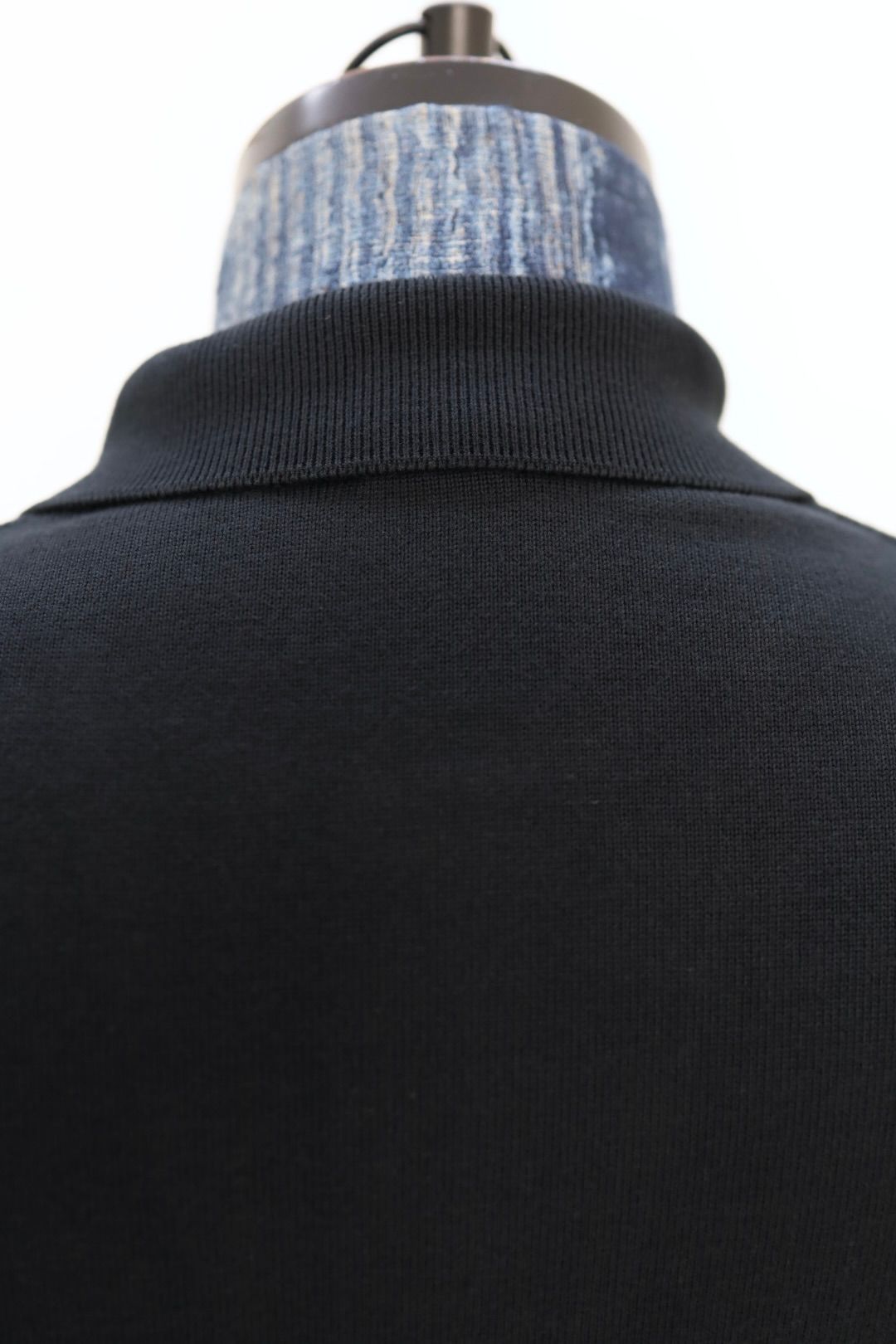 アプレッセ 2026 STYLE1 Cotton Knit L/S Polo Shirts (26SAP-03-03)BLACK☆2月7日(土)発売！