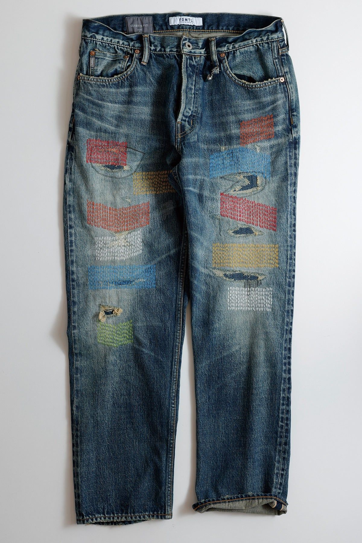 ファンダメンタル デニムパンツ CLASSIC FIT DENIM CS129 (FA25MG129)INDIGO