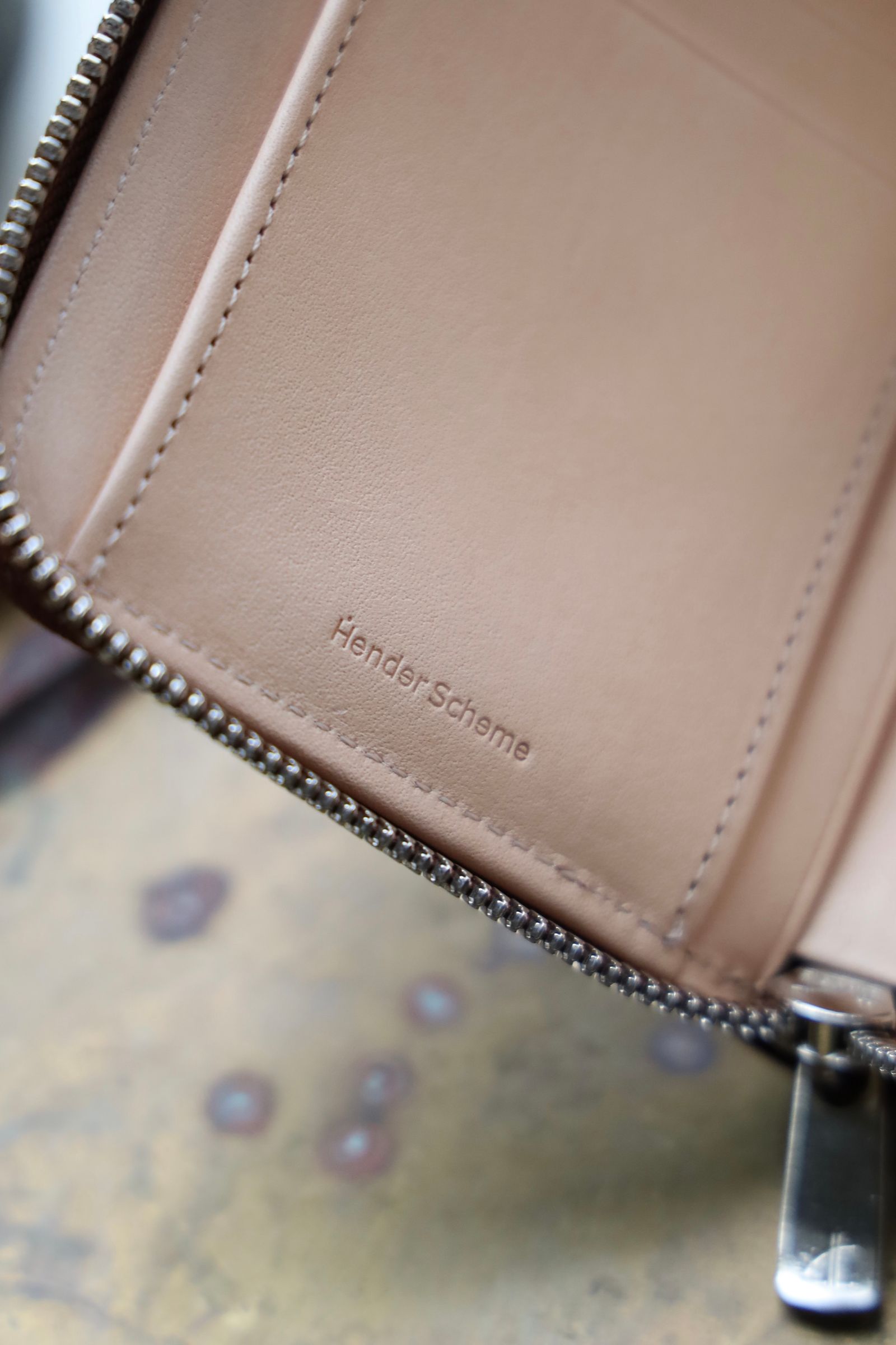 エンダースキーマ 財布 square zip purse(ur-rc-szp)brown