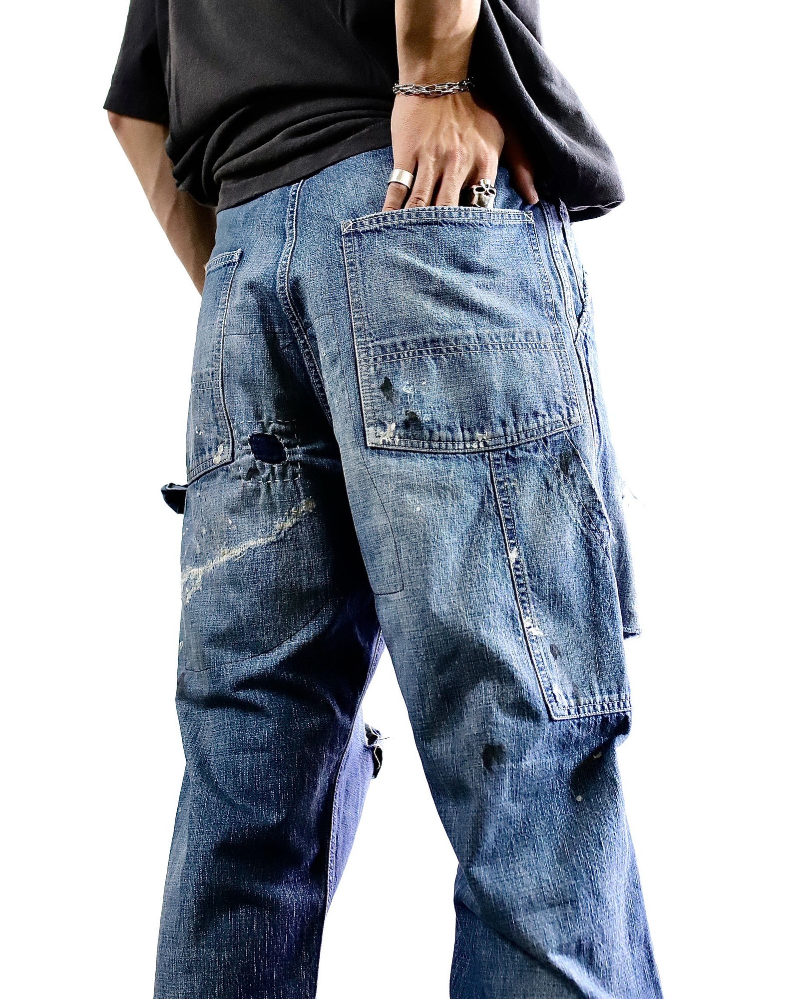 セントマイケル 24SS SAINT_DENIM PANTS style 2024.5.17