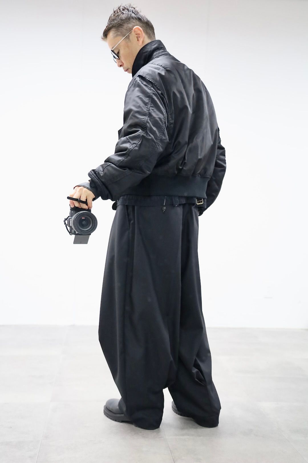 YOKE ヨーク26SS Connected Military Blouson CWU*L-2B"BLACK"スタイル