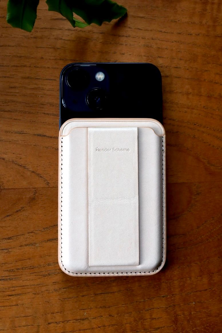 エンダースキーマ 26sa magnet card case(yv-c-msc)natural☆7月11日(土)発売！