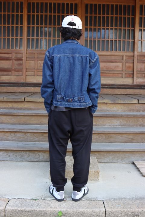 Graphpaper LOOPWHEELER for Graphpaper Sweat Pants(GU213-70177B) style. 2021.09.27.