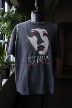 セントマイケル25SS  PSYCHOTIC SNT SS TEE (SM-HR8-0000-004)BLACK