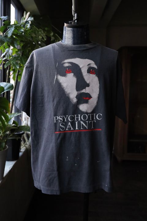 セントマイケル25SS  PSYCHOTIC SNT SS TEE (SM-HR8-0000-004)BLACK