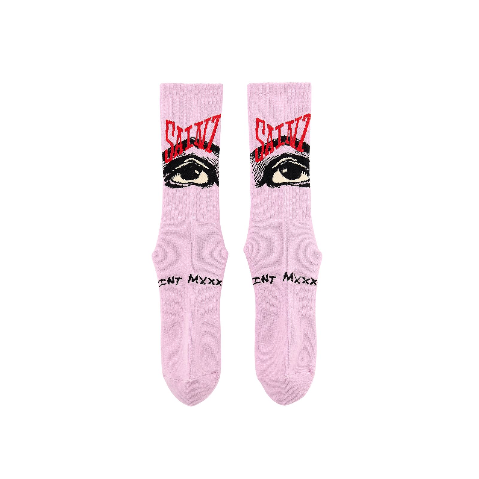 セントマイケル 26AW EYE_SOCKS(SM-MK1-0000-109)LAVENDER☆7月6日(月)発売！