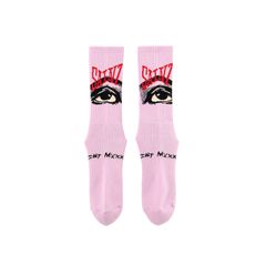 セントマイケル 26AW EYE_SOCKS(SM-MK1-0000-109)LAVENDER☆7月6日(月)発売！