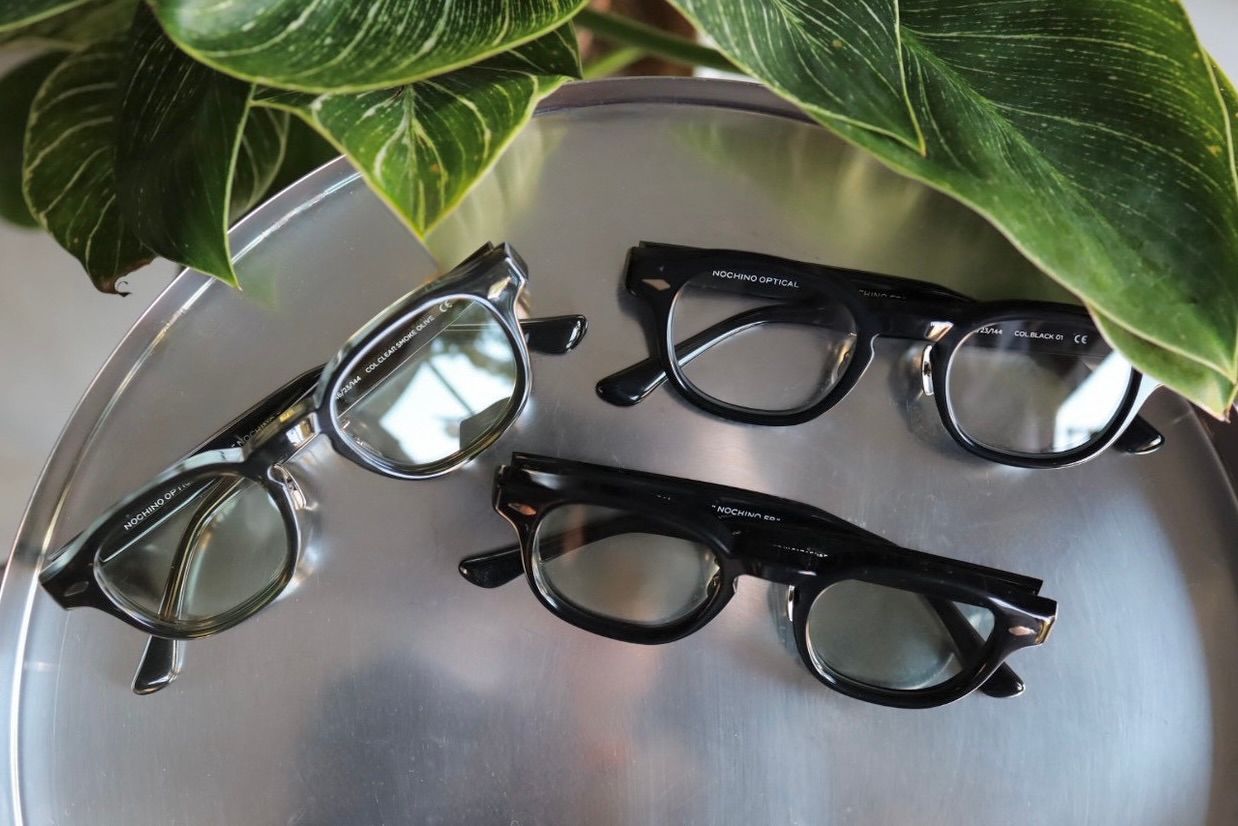 ノチノオプティカル "NOCHINO FR" #5.CREAR SMOKE OLIVE × GREY GREEN to D.GREY (調光モデル)☆11月22日(土)再入荷！