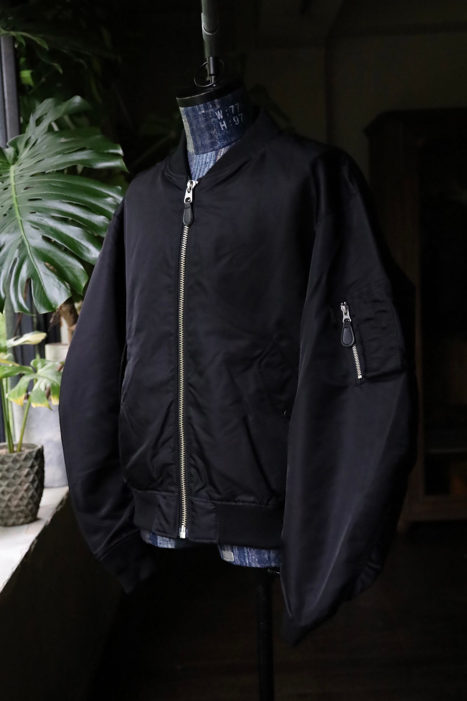 セダンオールパーパス FW24 Reversible CORDURA Flight Jacket(SD24F-JK05) Black × Green☆10月26日(土)発売！