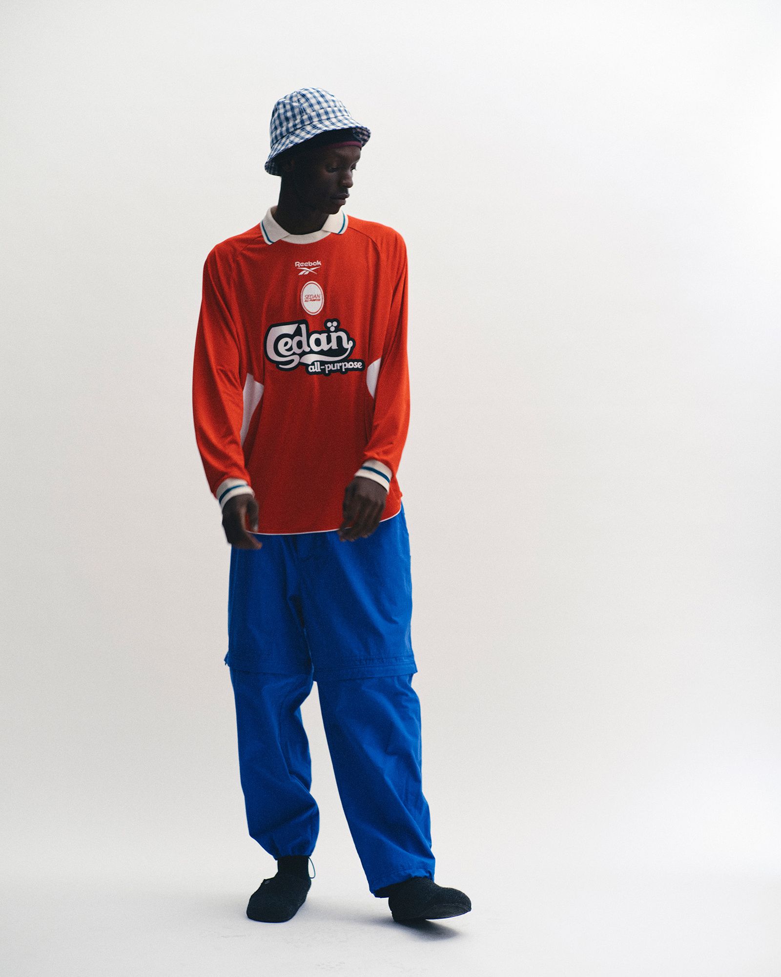 セダンオールパーパス SS26 Reebok /  L/S Game Shirt(SD26S-CT01)Red☆2月7日(土)12:00発売！