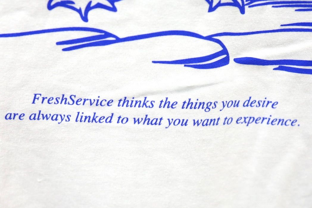 フレッシュサービス CORPORATE PRINTED S/S TEE "CROC"(FSC263-70138)WHITE☆7月25日(土)新作発売！