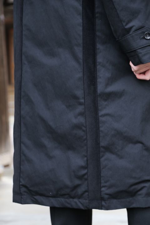 COMME DES GARCONS HOMME 新作CdGH綿ナイロンウェザーコート style.2020.11.23.