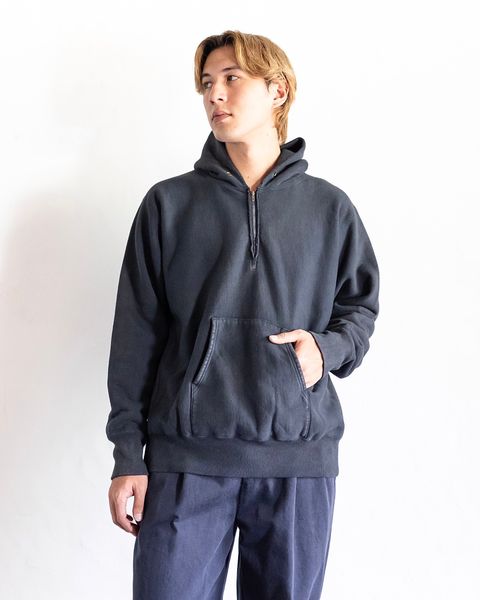 A.PRESSE Vintage Half Zip Sweat Hoodie スタイル 8月24日(土)新作発売！