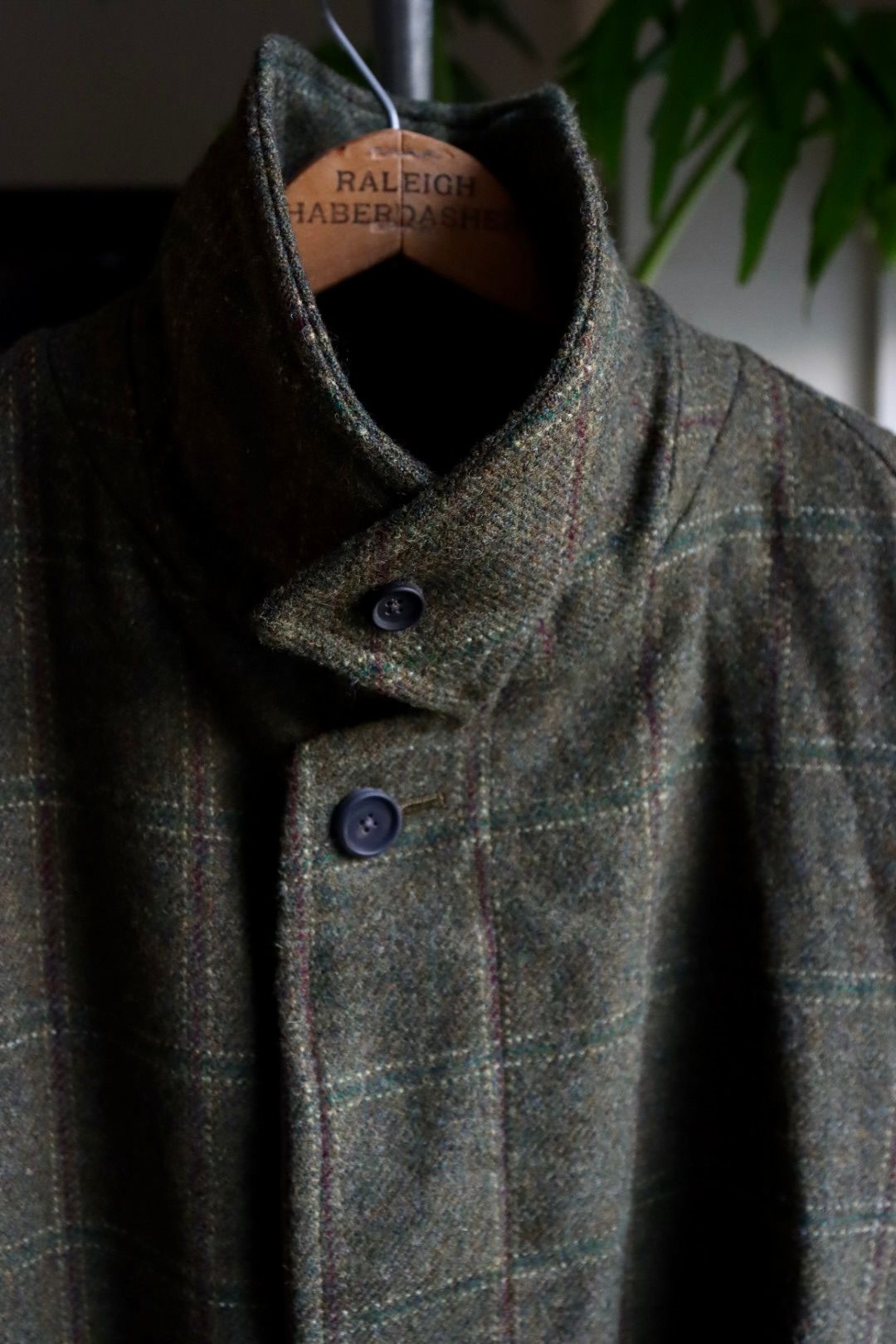 A.PRESSE - アプレッセ22FW Tweed Balmacaan Coat(22AAP-01