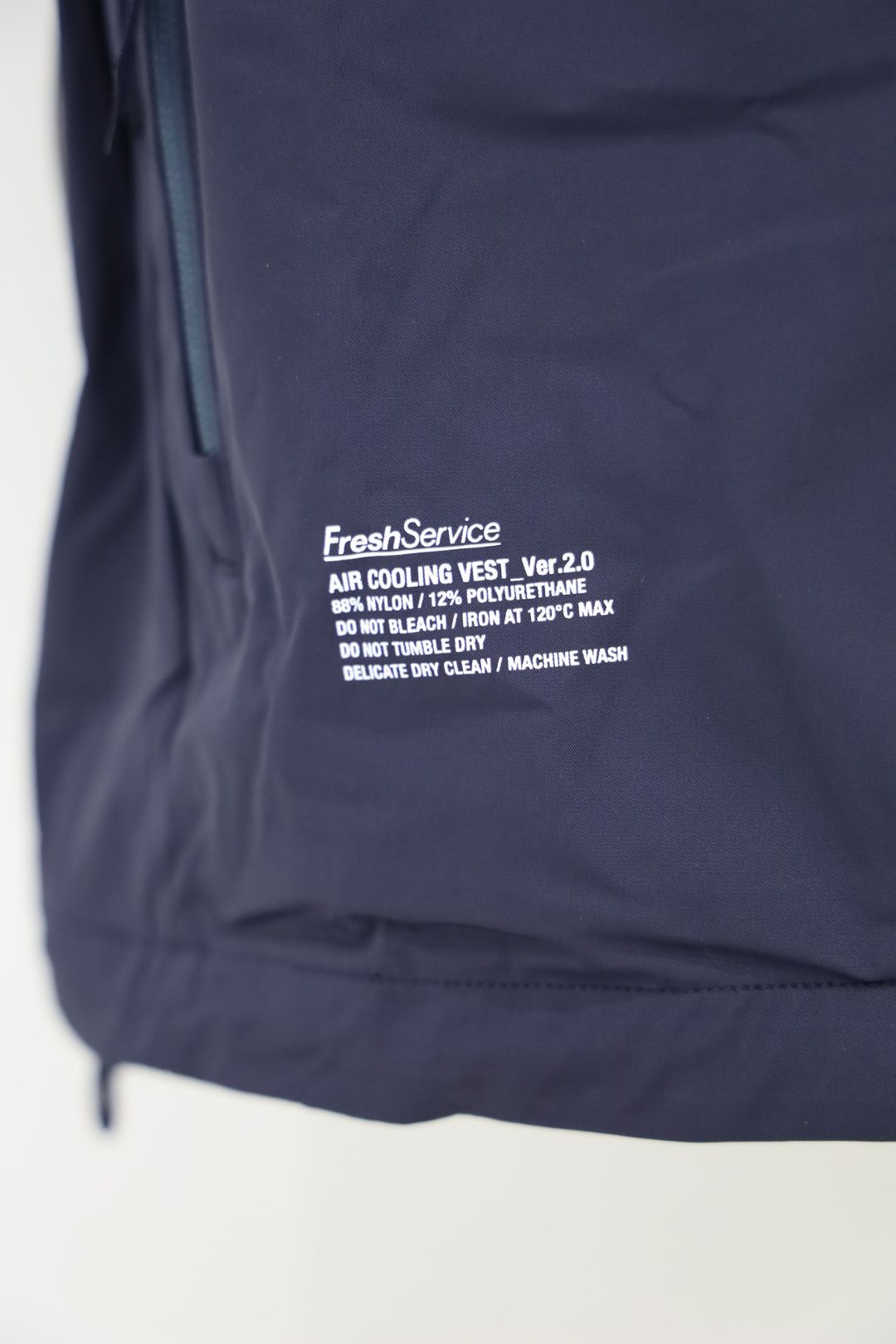 フレッシュサービス 26SS 空調服®︎ × FreshService "AIR COOLING VEST_Ver.2.0"(FSC261-30295)NAVY☆5月9日(土)発売！
