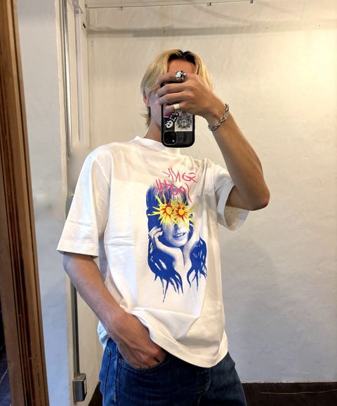blurhmsROOTSTOCK 24SS 新作Echo Print Tee STANDARD style 2024.4.12