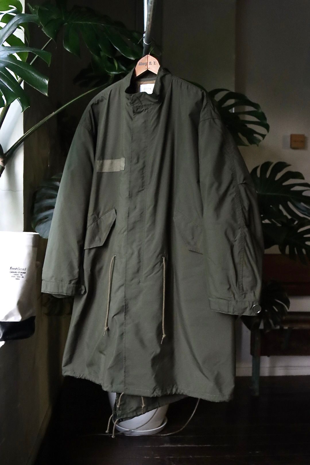 シオタ22AW M-65フィールドパーカー(BZLM-110M)OLIVE