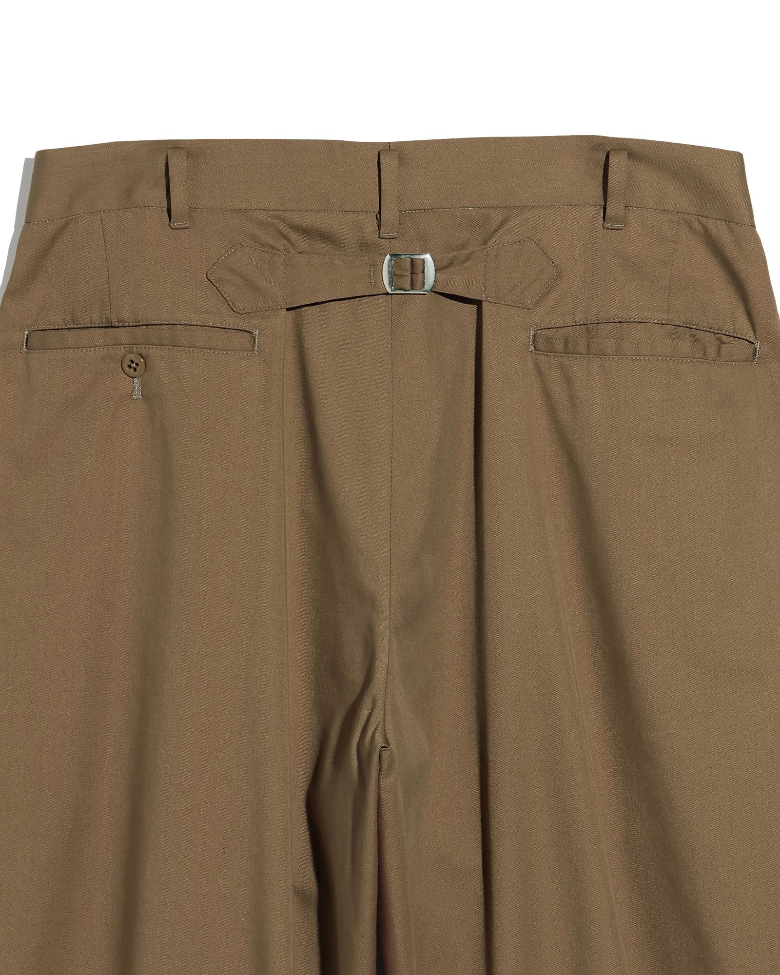 ファウンダ 25AW TWILL PANTS(015FD252006)BEIGE