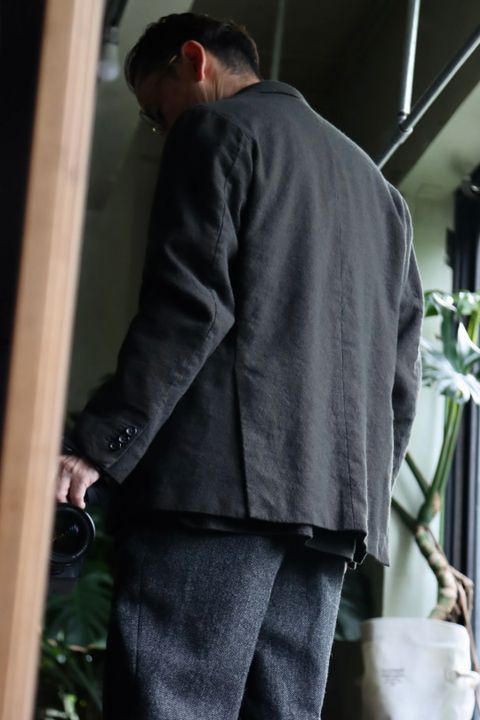 アプレッセ22FW Double Breasted Jacketスタイル.2022.9.26.