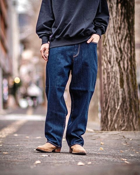 フレッシュサービス CORPORATE DENIM FIVE POCKET PANTS スタイル
