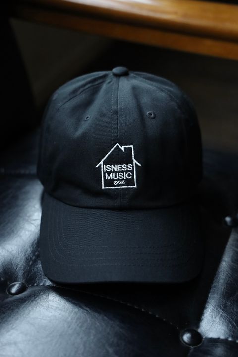 イズネスミュージック 25SS is-ness LOGO CAP(IMP5_14_CAPIM01)BLACK