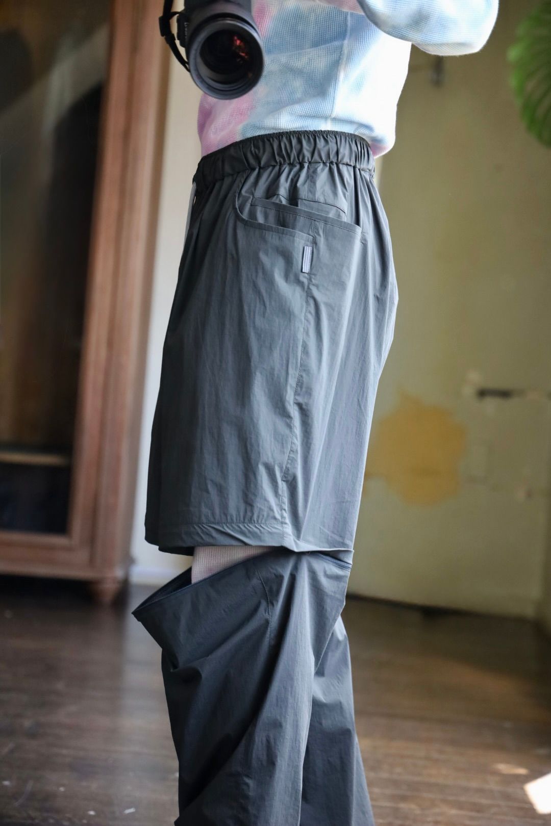 S.F.C 25SS エスエフシー SUPER WIDE DETACHABLE PANTS (SFCSS25SPP01)D.Grey☆5月10日(土)発売！