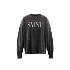 セントマイケル 26SS SAINT 666 LS T-SHIRT (SM-MK8-0000-030)BLACK☆2月21日(土)10:00発売！
